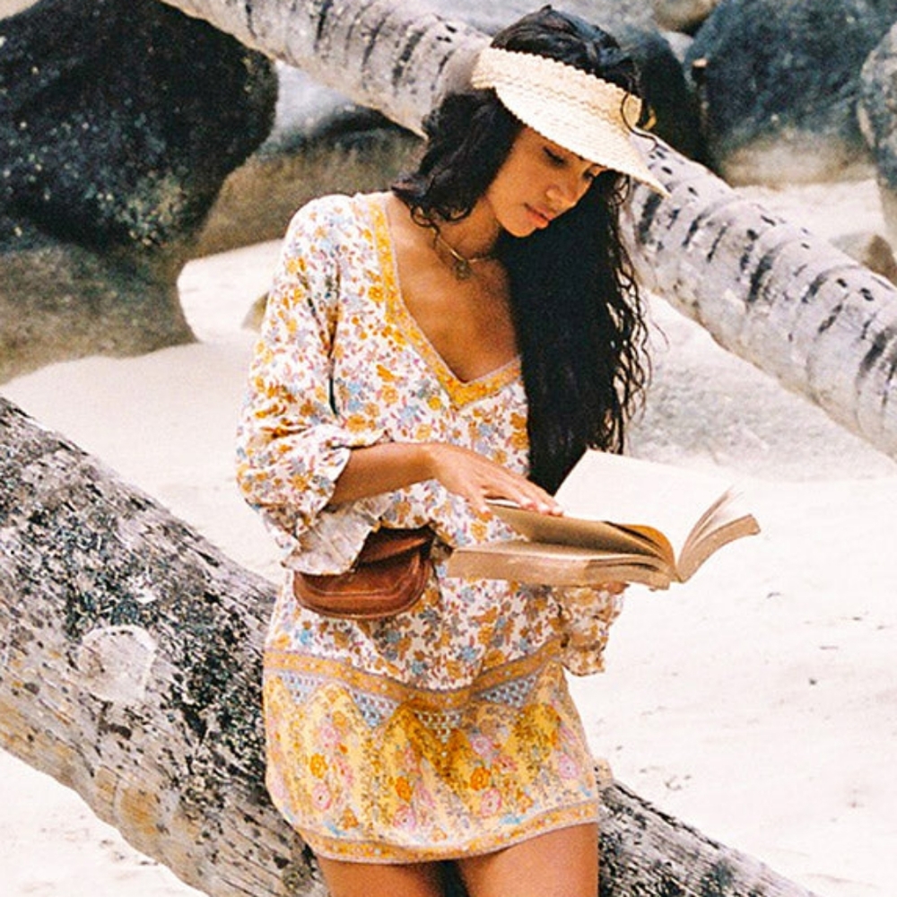 Arnhem Honey Kaftan in 🥥 Coconut Cream